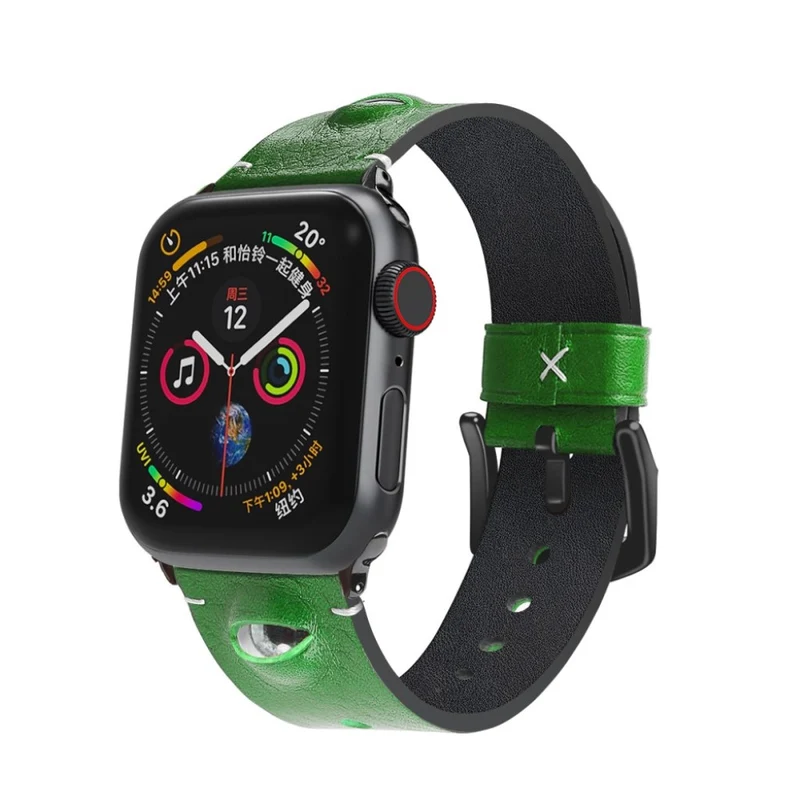 Süß Universell Apple Echtes Leder armband