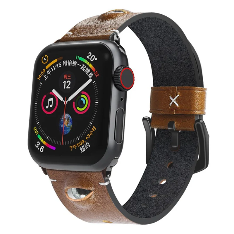 Süß Universell Apple Echtes Leder armband