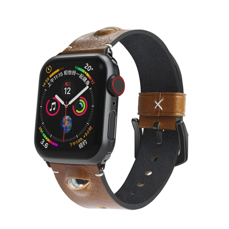 Süß Universell Apple Echtes Leder armband