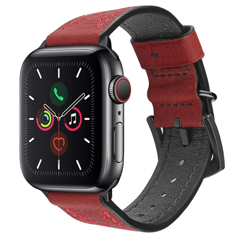 Absolut süß Universell Apple Echtes Leder armband