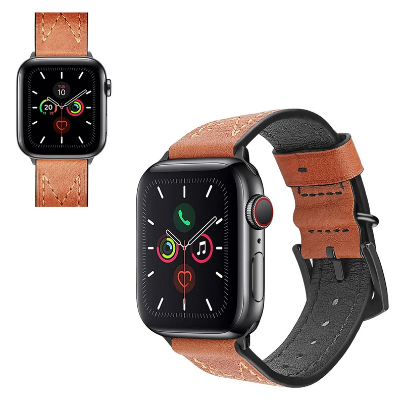 Absolut süß Universell Apple Echtes Leder armband