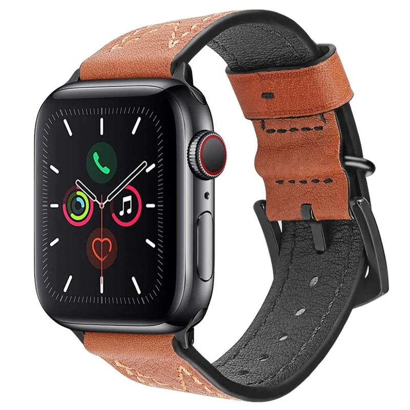 Absolut süß Universell Apple Echtes Leder armband