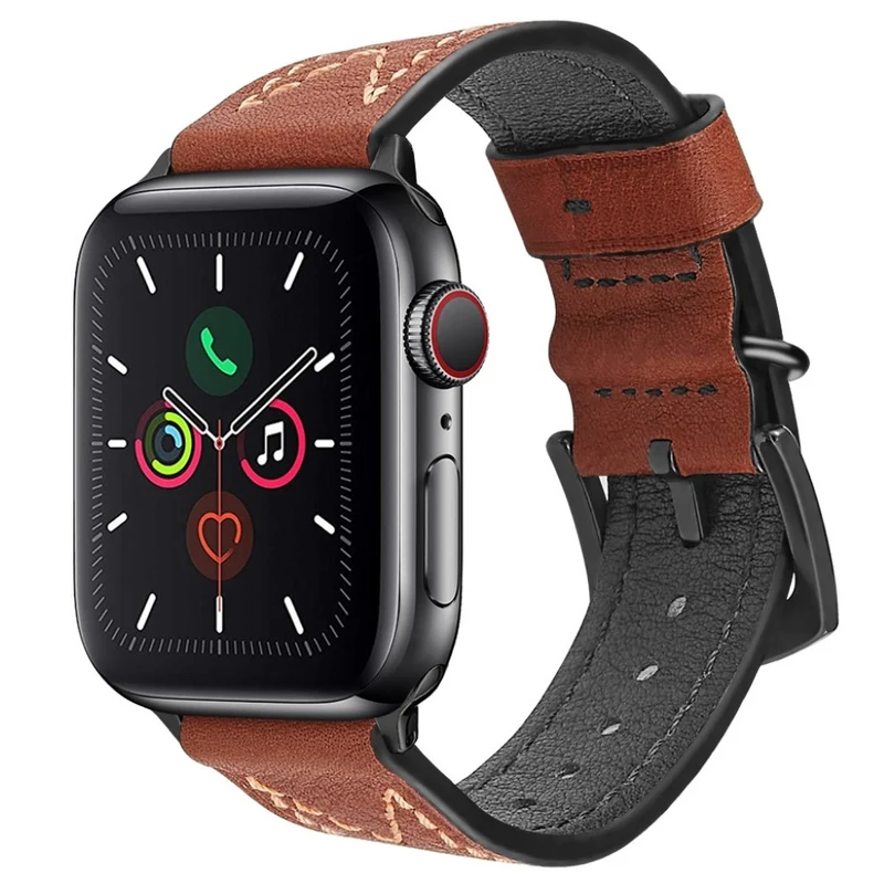 Absolut süß Universell Apple Echtes Leder armband