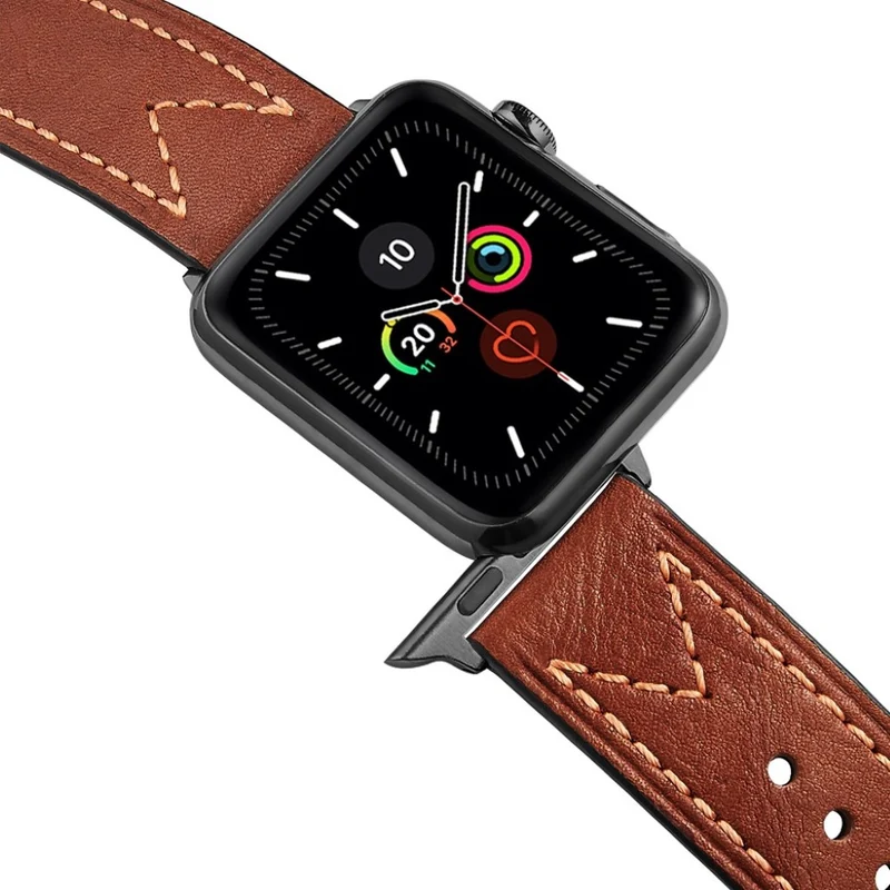 Absolut süß Universell Apple Echtes Leder armband