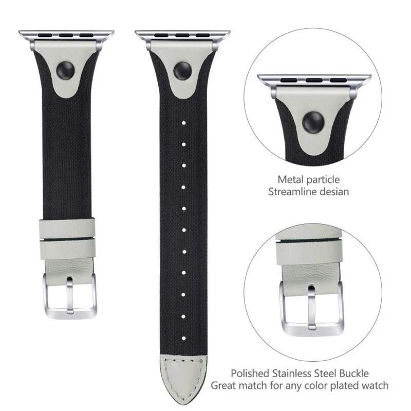 Robust Universell Apple Echtes Leder armband