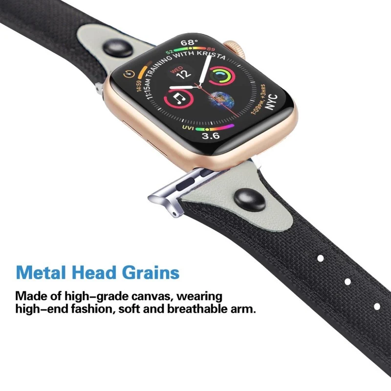 Robust Universell Apple Echtes Leder armband