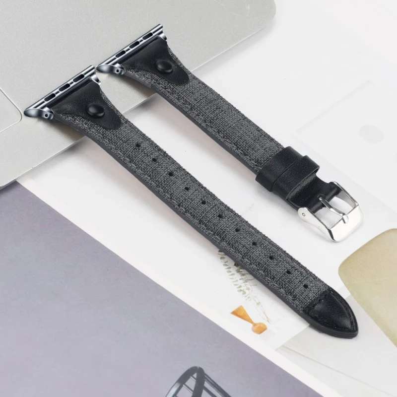 Robust Universell Apple Echtes Leder armband