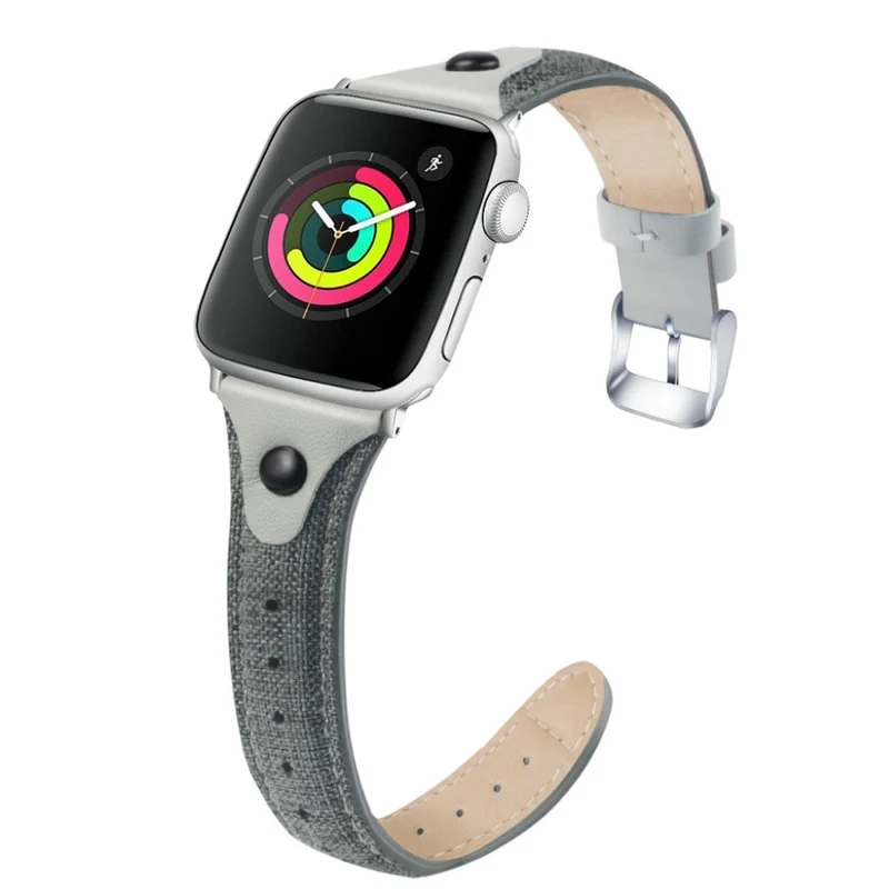 Robust Universell Apple Echtes Leder armband