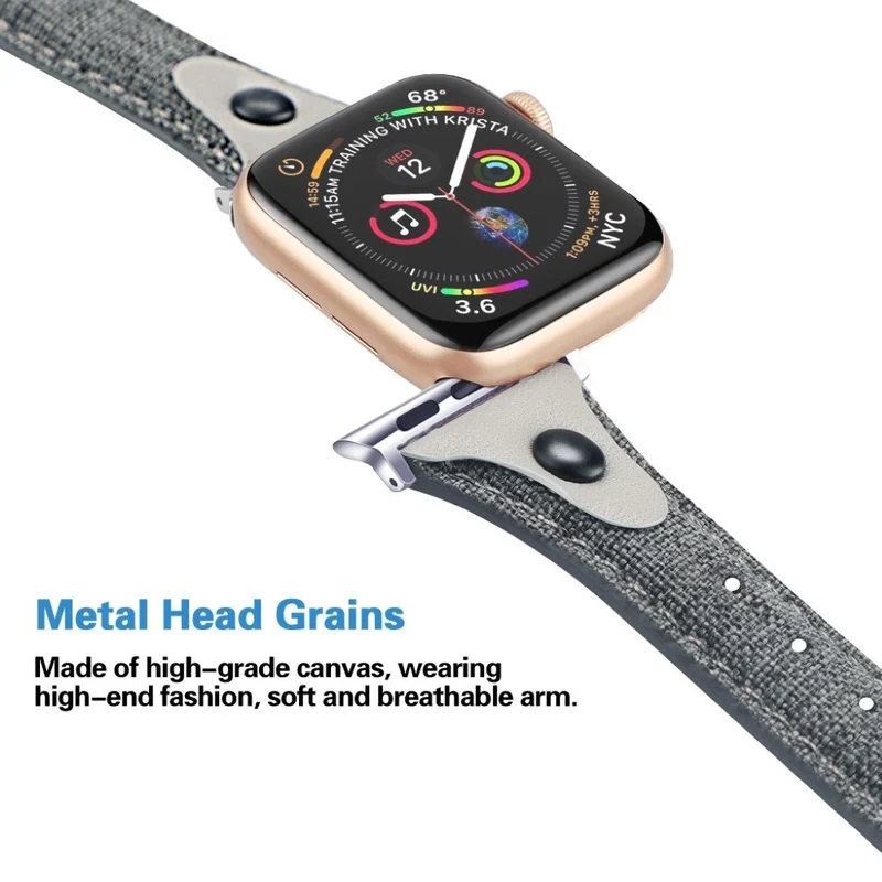 Robust Universell Apple Echtes Leder armband