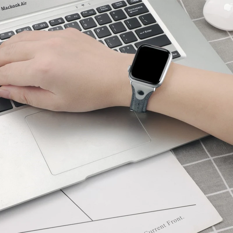Robust Universell Apple Echtes Leder armband