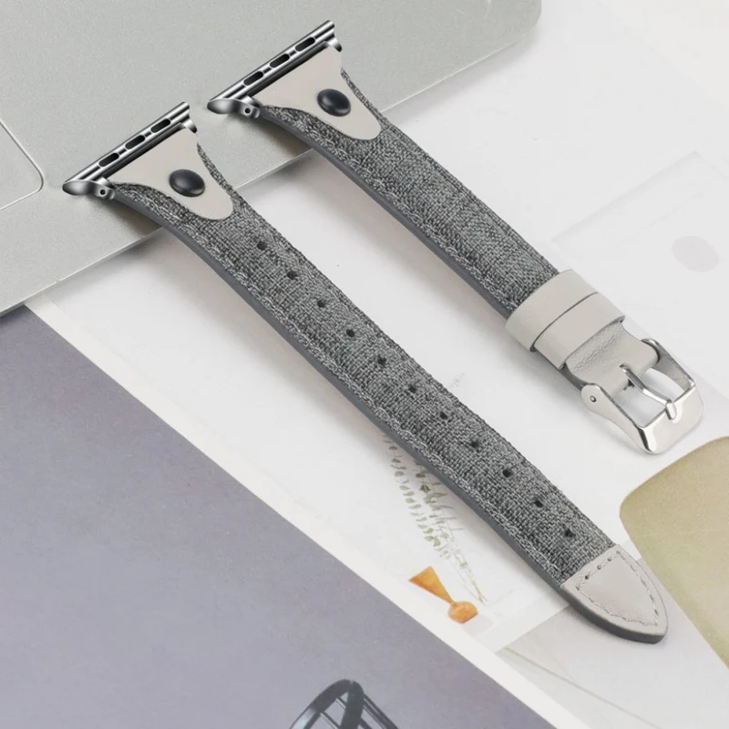 Robust Universell Apple Echtes Leder armband