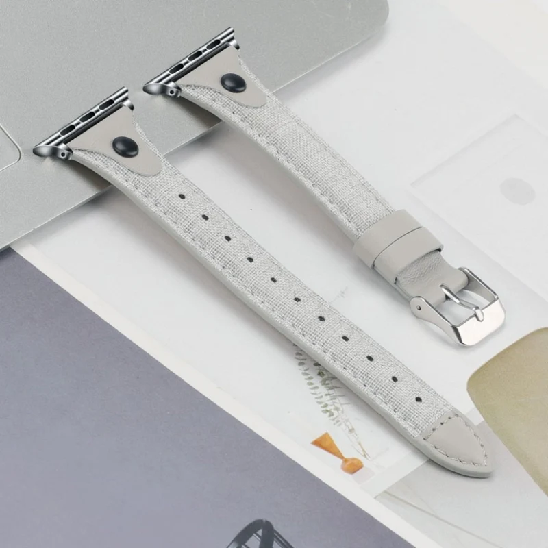 Robust Universell Apple Echtes Leder armband