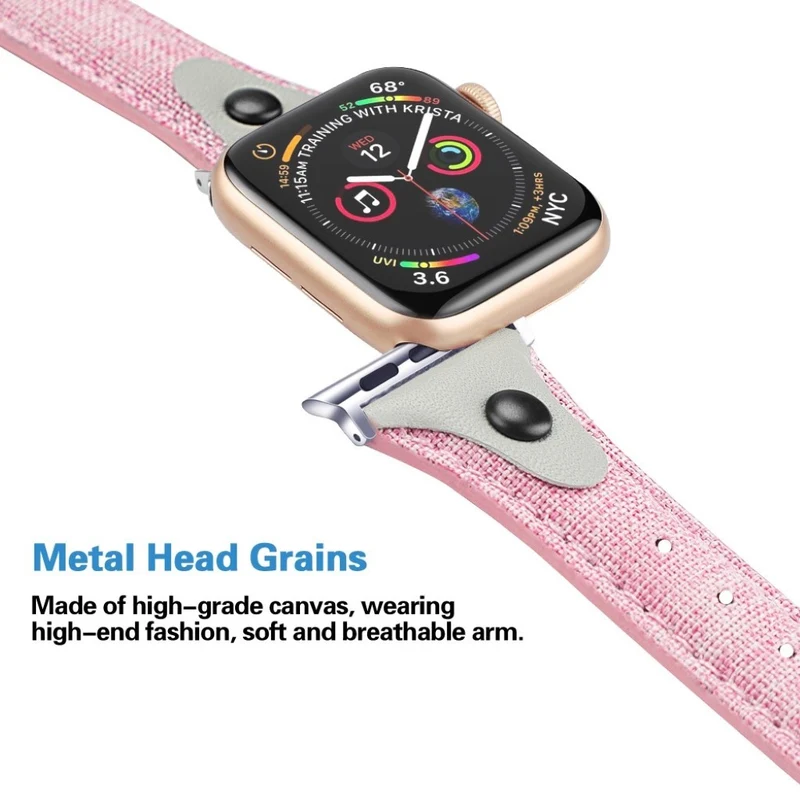 Robust Universell Apple Echtes Leder armband