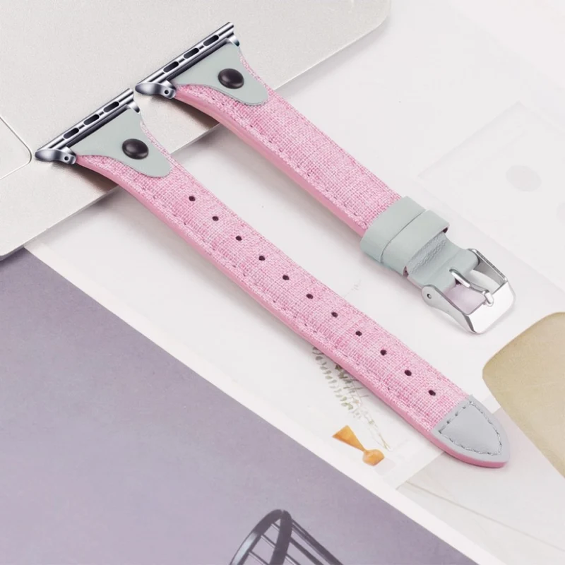 Robust Universell Apple Echtes Leder armband