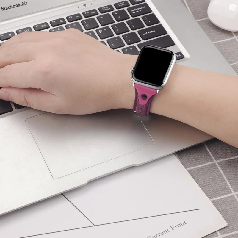 Robust Universell Apple Echtes Leder armband