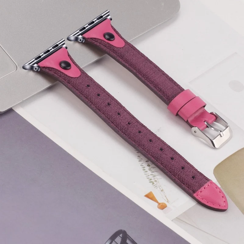 Robust Universell Apple Echtes Leder armband