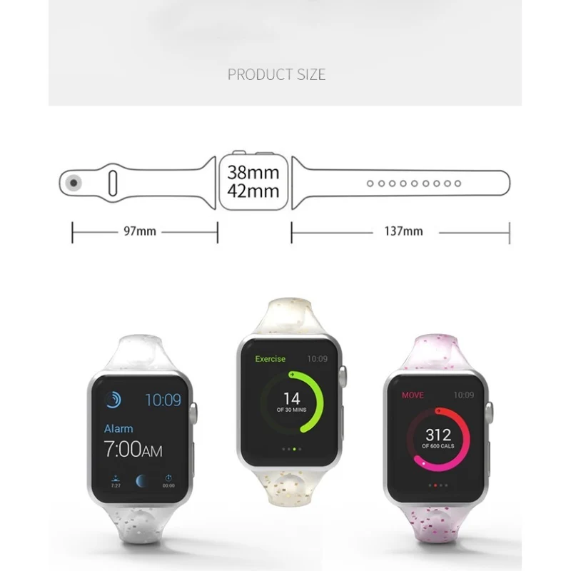 Sehr cool Universell Apple Silikon / TPU armband