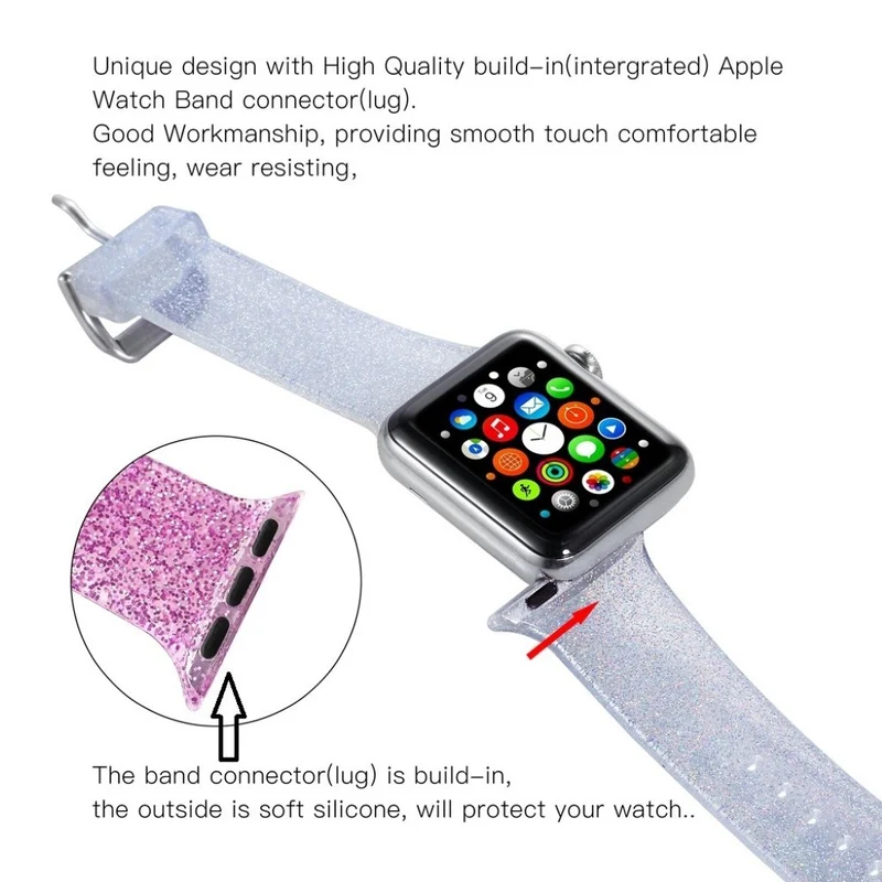 Entzückend Universell Apple Silikon / TPU armband