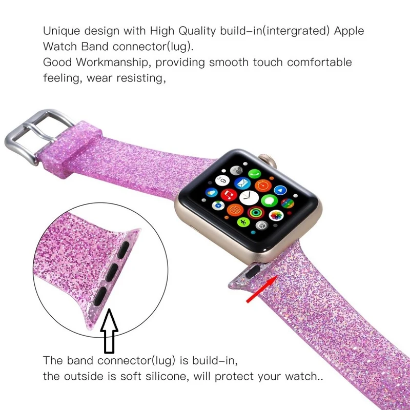 Entzückend Universell Apple Silikon / TPU armband
