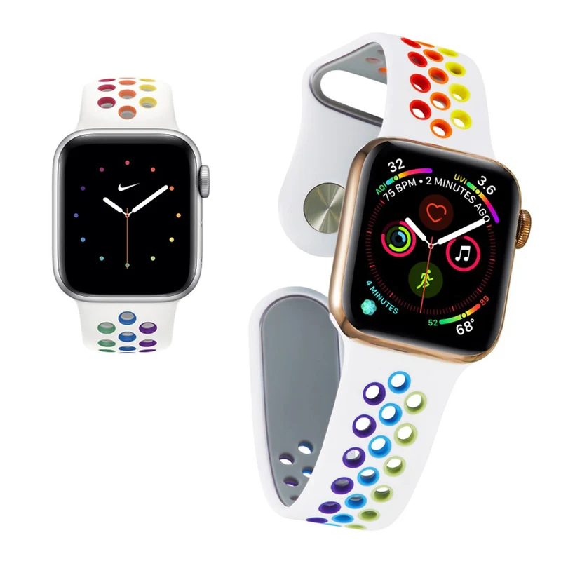 Apple Watch Series 5 44mm / Apple Watch 44mm Silikon / TPU armband