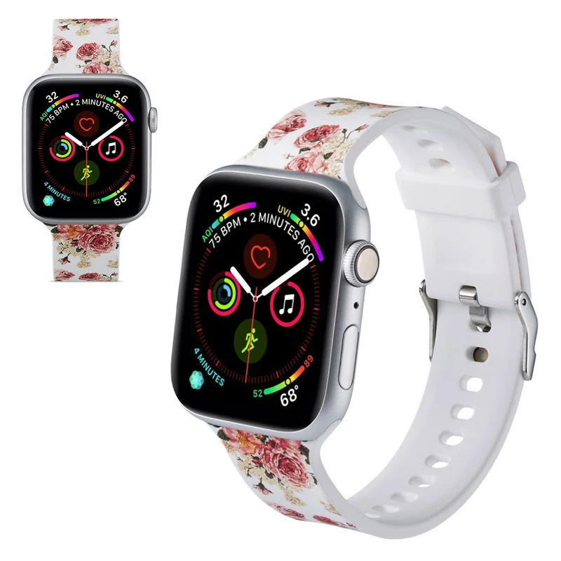 Entzückend Apple Watch Series 5 44mm Silikon / TPU armband