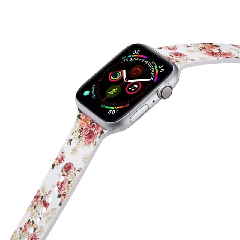 Entzückend Apple Watch Series 5 44mm Silikon / TPU armband