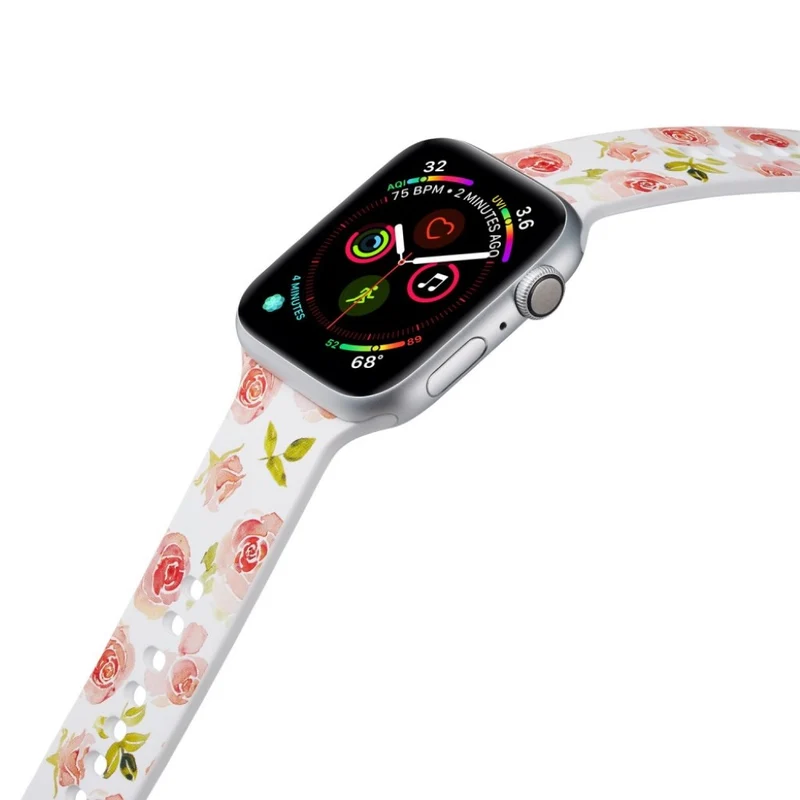 Entzückend Apple Watch Series 5 44mm Silikon / TPU armband