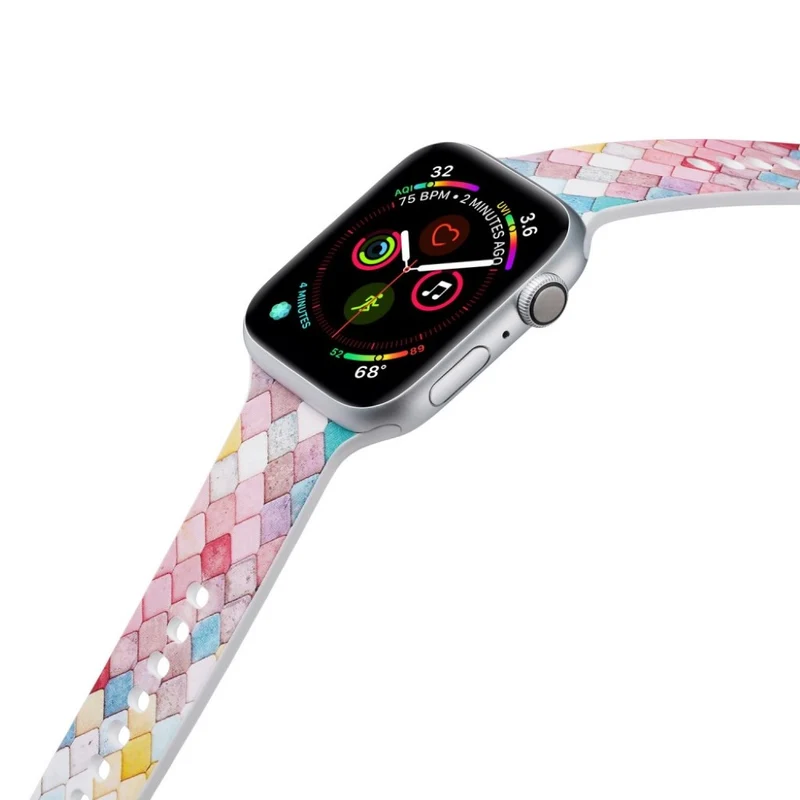 Entzückend Apple Watch Series 5 44mm Silikon / TPU armband