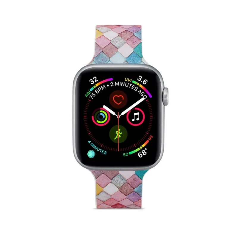 Entzückend Apple Watch Series 5 44mm Silikon / TPU armband