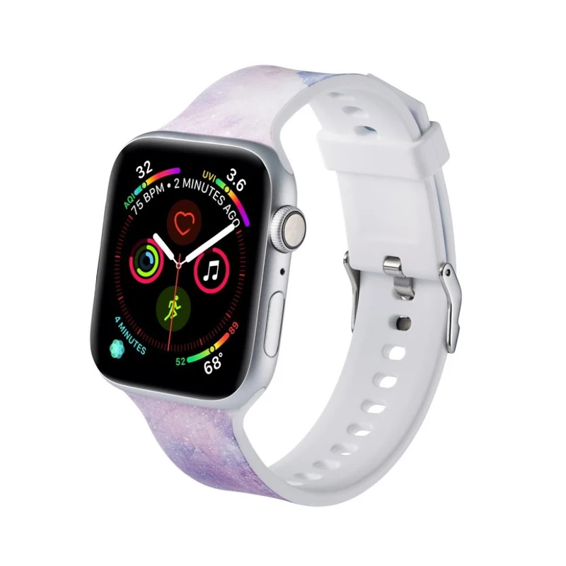 Entzückend Apple Watch Series 5 44mm Silikon / TPU armband