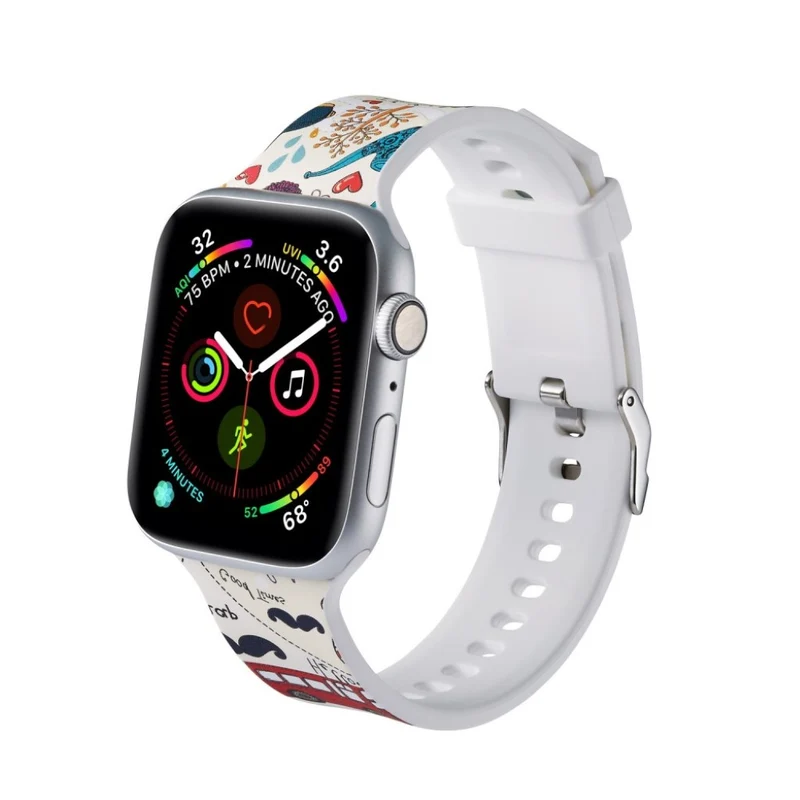 Entzückend Apple Watch Series 5 44mm Silikon / TPU armband