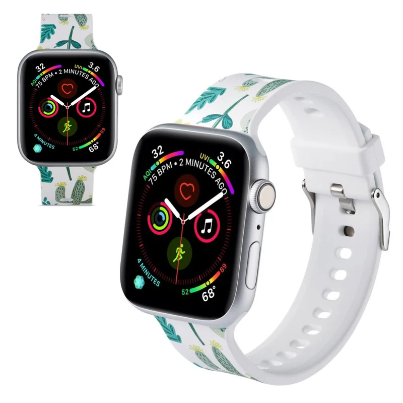 Entzückend Apple Watch Series 5 44mm Silikon / TPU armband