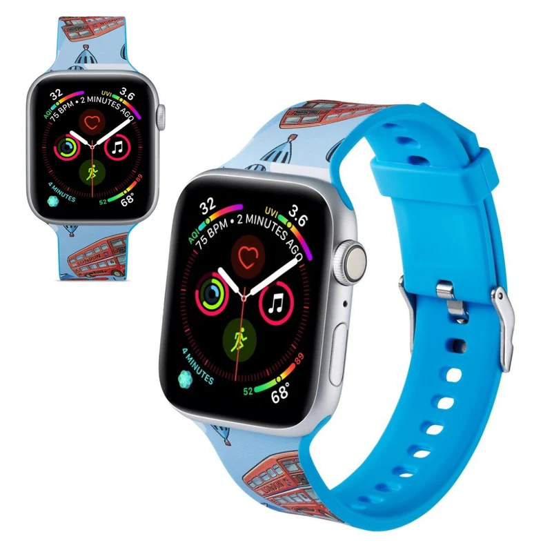 Entzückend Apple Watch Series 5 44mm Silikon / TPU armband