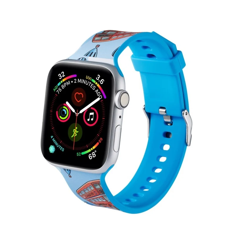 Entzückend Apple Watch Series 5 44mm Silikon / TPU armband