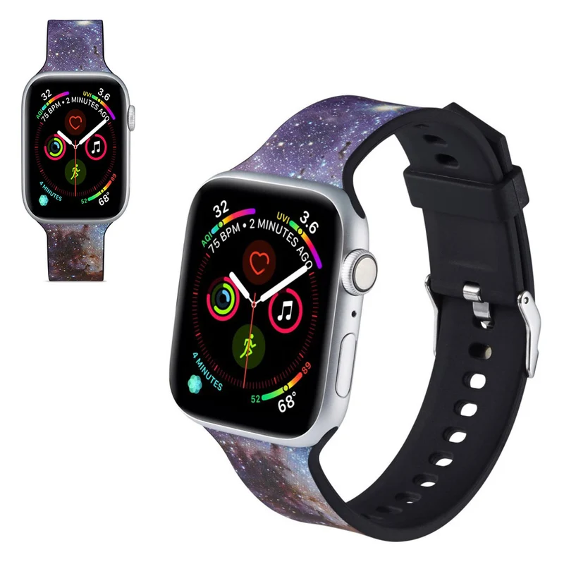 Entzückend Apple Watch Series 5 44mm Silikon / TPU armband