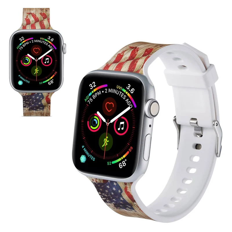 Entzückend Apple Watch Series 5 44mm Silikon / TPU armband