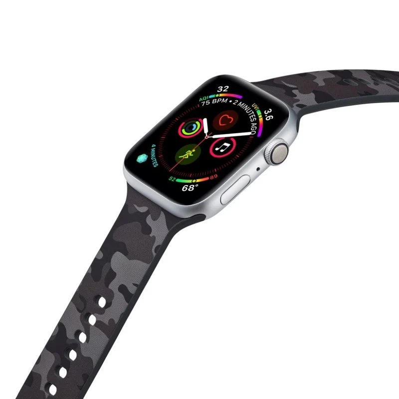 Entzückend Apple Watch Series 5 44mm Silikon / TPU armband