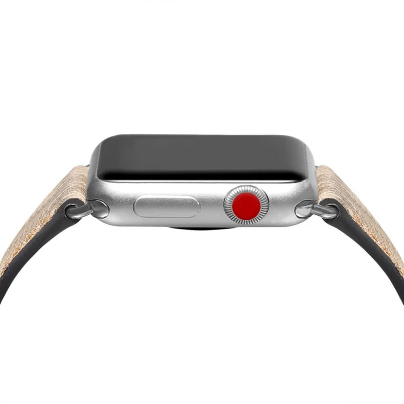 Cool Apple Watch Series 5 44mm Echtes Leder armband