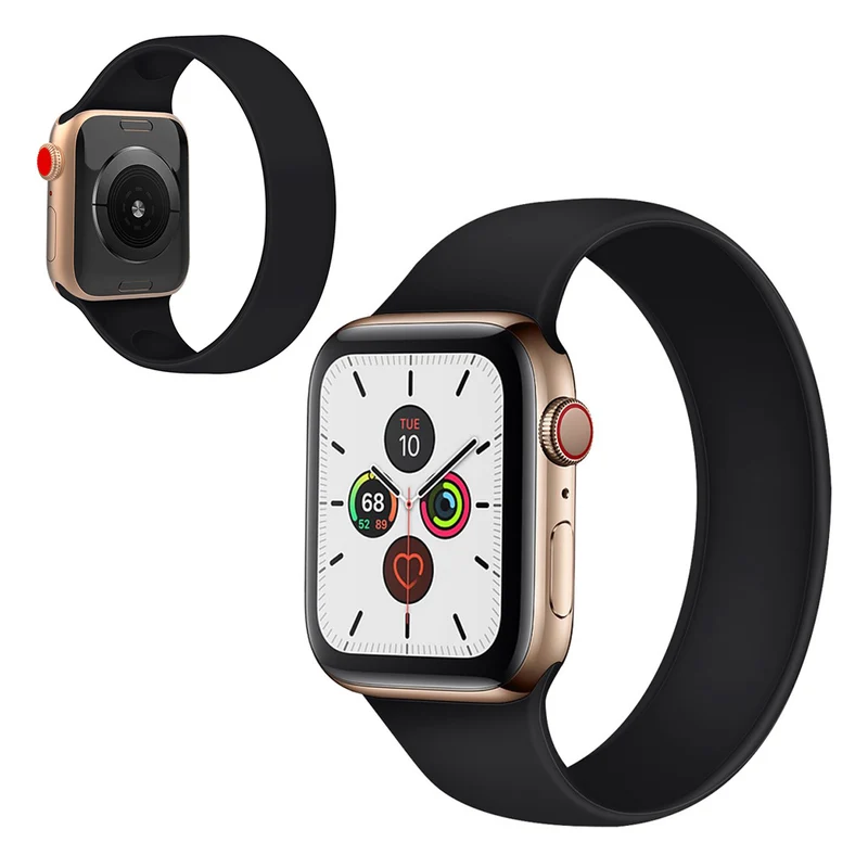 Auffallend angenehm Universell Apple Silikon / TPU armband - Größe: L