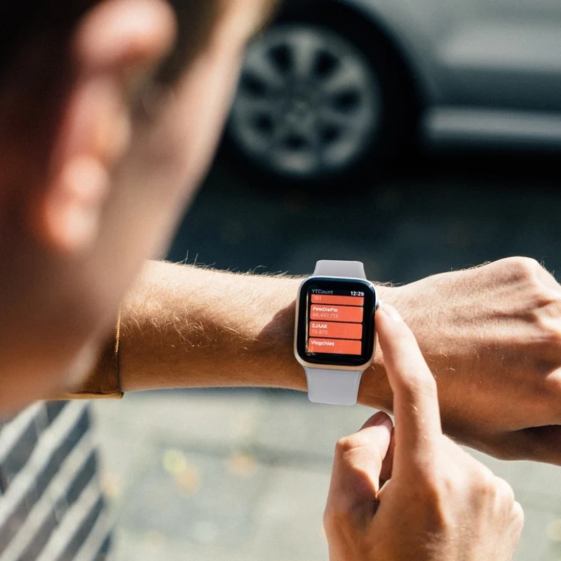 Auffallend angenehm Universell Apple Silikon / TPU armband - Größe: L