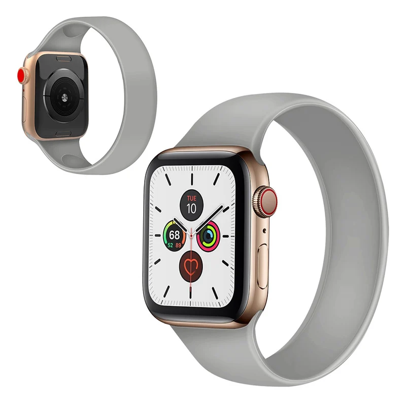 Auffallend angenehm Universell Apple Silikon / TPU armband - Größe: L