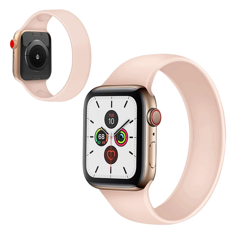 Auffallend angenehm Universell Apple Silikon / TPU armband - Größe: L