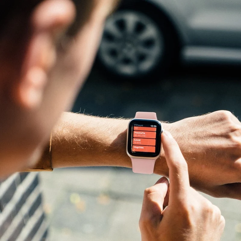 Auffallend angenehm Universell Apple Silikon / TPU armband - Größe: L