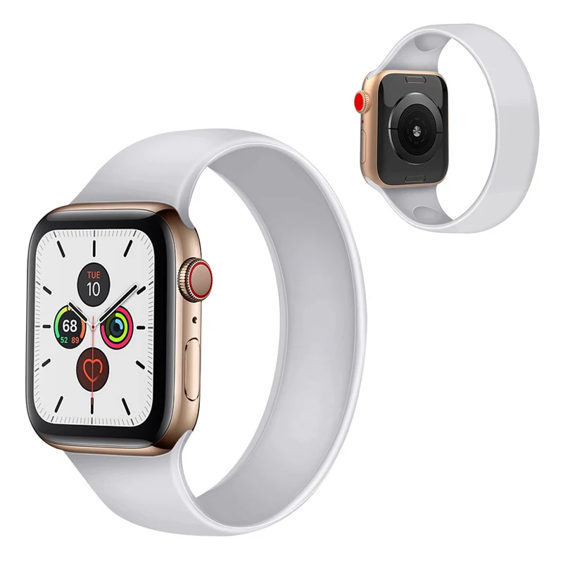Unglaublich bequem Universell Apple Silikon / TPU armband - Größe: M