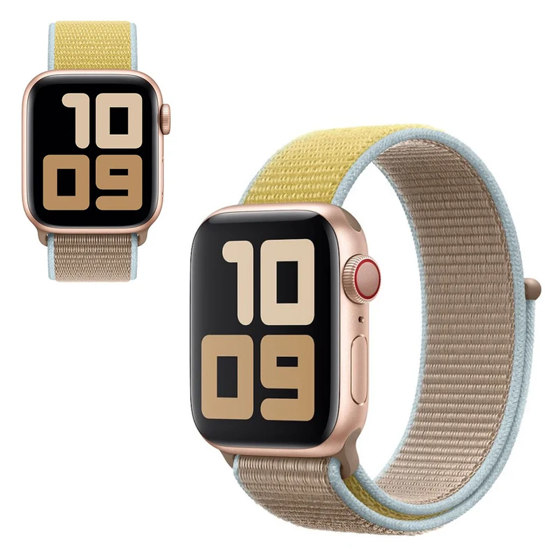 Schön Apple Watch Series 5 40mm Textil / Nylon armband