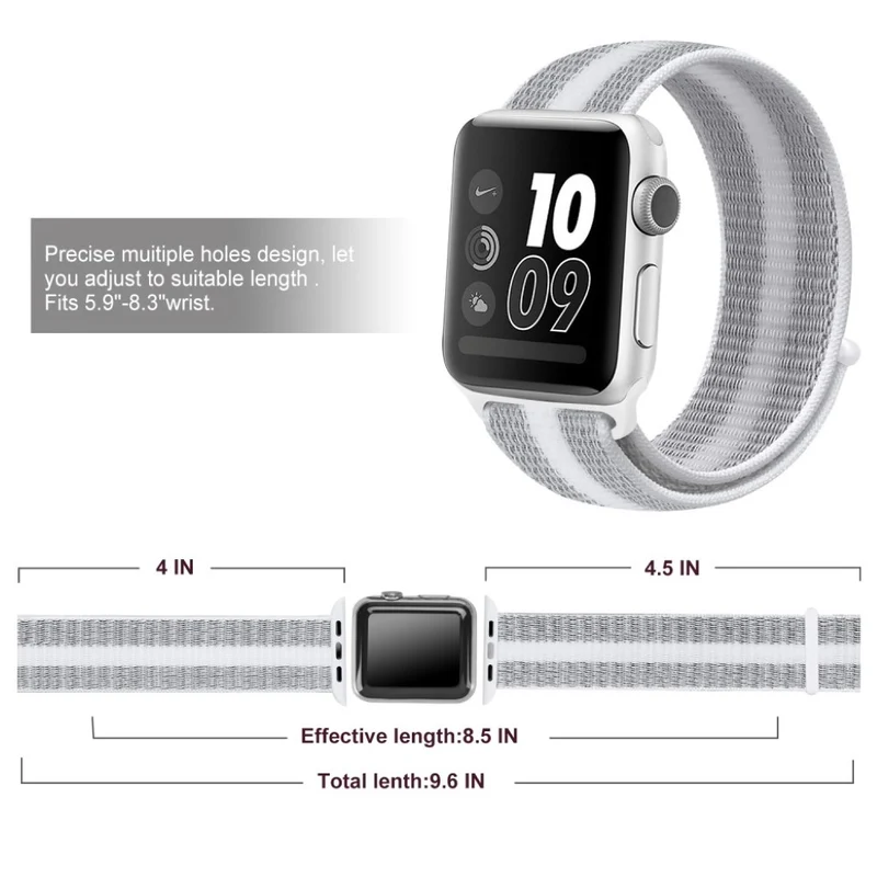 Super süß Apple Watch Series 5 40mm Textil / Nylon armband