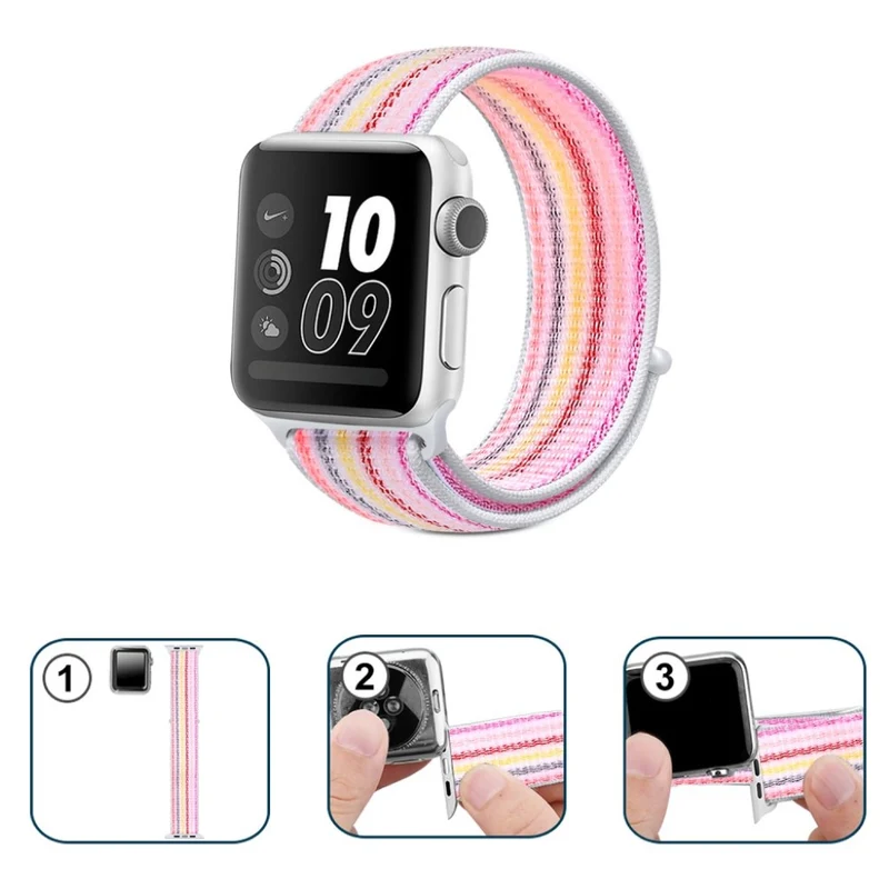 Super süß Apple Watch Series 5 40mm Textil / Nylon armband