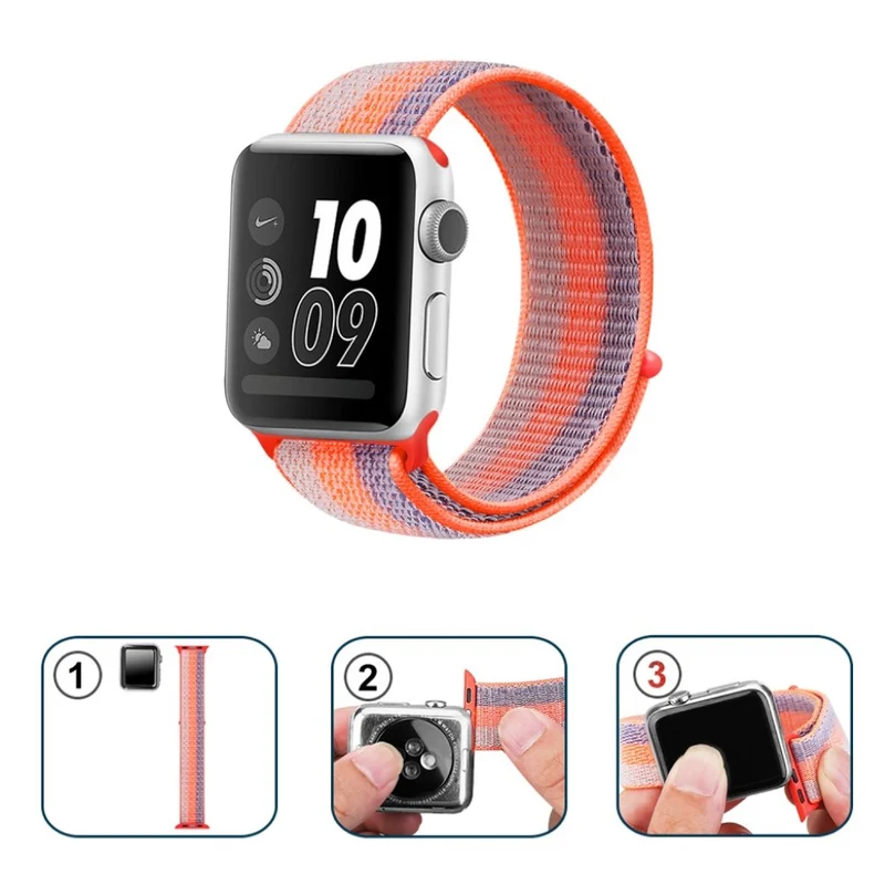 Super süß Apple Watch Series 5 40mm Textil / Nylon armband