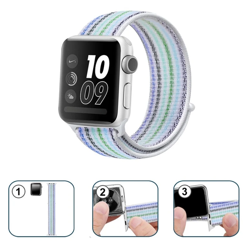 Super süß Apple Watch Series 5 40mm Textil / Nylon armband