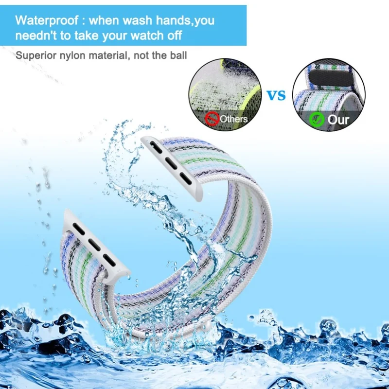 Super süß Apple Watch Series 5 40mm Textil / Nylon armband